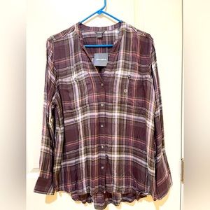 Eddie Bauer Halcyon VNeck Long Sleeve Shirt